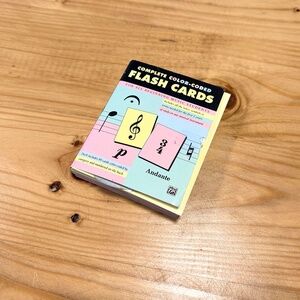 Children's Piano Lesson Flash Cards Music Education Early Learning Beginner Kids